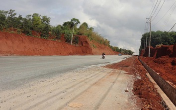 Đồng Nai: Tạm dừng thi công một đoạn ĐT753 qua xã Tân Lợi để phòng ngừa sạt lở