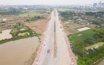 Cận cảnh tuyến đường hơn 460 tỷ đồng ở Bắc Ninh sau gần một năm thi công
