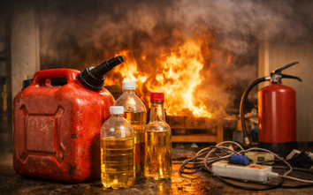 Công an TP.HCM cảnh báo nguy cơ cháy nổ khi tích trữ xăng dầu trong nhà