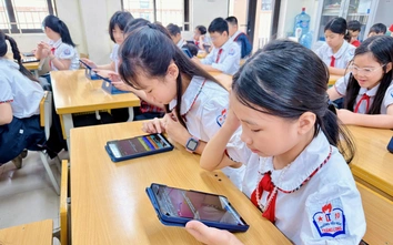 Cô giáo Hà Nội ứng dụng công nghệ số, giúp học sinh hứng thú học tập