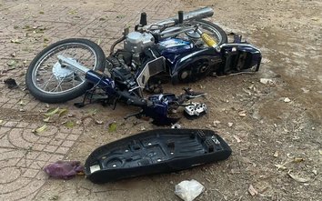 Xe máy chở 3 thanh niên tông gốc cây trên QL27 qua Đắk Lắk, hai người tử vong