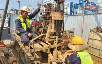 TP.HCM gấp rút khoan khảo sát địa chất tuyến metro số 2