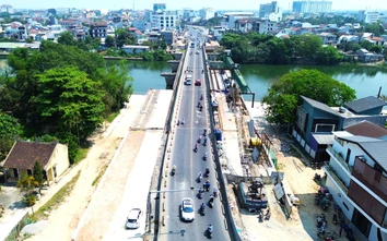 Cận cảnh dự án cầu Vỹ Dạ chậm tiến độ, nhà thầu bị chấm dứt hợp đồng