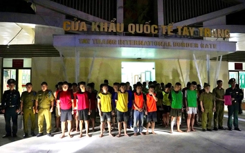 Bắt 59 đối tượng trong đường dây lừa đảo công nghệ cao ở Điện Biên