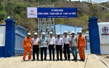 EVNSPC đóng điện, vận hành Trạm biến áp 110kV Lại Sơn