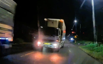 Tài xế xe tải vượt ẩu tại khu vực đèo dốc trên quốc lộ 20 qua Đồng Nai bị xử phạt