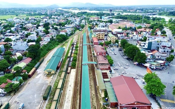 Hiện trạng tuyến đường sắt Bắc - Nam qua TP Huế được đề xuất xây 5 hầm chui, 4 đường ngang