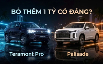 Volkswagen Teramont Pro cùng phân khúc nhưng đắt gấp đôi Hyundai Palisade
