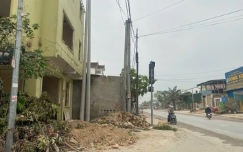 Nhiều công trình hạ tầng kỹ thuật chậm di dời tại dự án đường 500 tỷ đồng ở Nghệ An