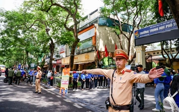 Không để ùn tắc mùa thi: Hà Nội yêu cầu dừng thi công, tăng cường phân luồng