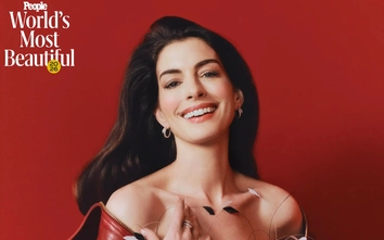 Minh tinh Anne Hathaway được vinh danh là Người đẹp nhất thế giới năm 2026