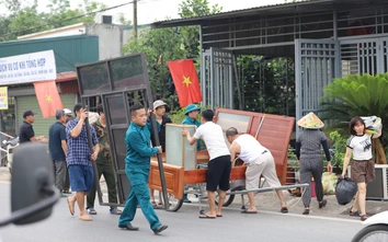 Phú Thọ khẩn trương di dời hơn chục hộ dân khỏi vùng sụt lún nguy hiểm