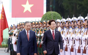 Tổng Bí thư, Chủ tịch nước Tô Lâm chủ trì Lễ đón chính thức Tổng thống Hàn Quốc