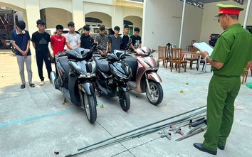 Bắt giam 7 côn đồ mang hung khí gây náo loạn đường phố Đà Nẵng