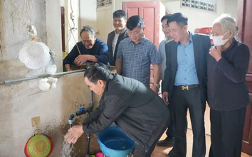 Đẩy mạnh dự án cấp nước sạch cho khu vực nông thôn Hà Tĩnh
