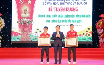Quảng Ngãi vinh danh hàng trăm huấn luyện viên, vận động viên đạt thành tích cao