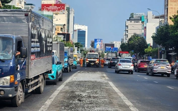 TP.HCM tháo dải phân cách đường Cộng Hòa, kỳ vọng giảm ùn tắc cửa ngõ sân bay