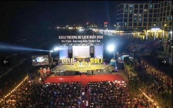 Đồng loạt khai trương du lịch biển tại Hà Tĩnh, Nghệ An, Thanh Hóa năm 2026