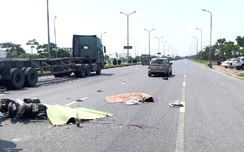 Va chạm ô tô ở Hải Phòng, hai người đi xe máy tử vong tại chỗ