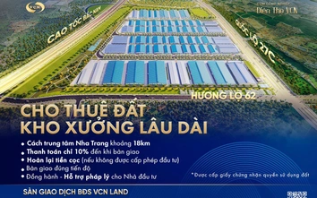 Đất kho xưởng giáp ranh Nha Trang hút doanh nghiệp tìm mặt bằng dài hạn