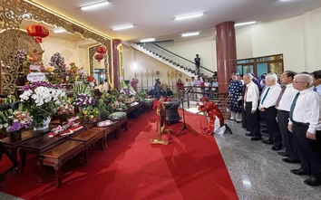 Nguyên Chủ tịch nước Nguyễn Minh Triết dự Lễ Giỗ Tổ Hùng Vương tại TP.HCM