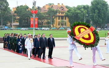 Lãnh đạo Đảng, Nhà nước viếng Lăng Chủ tịch Hồ Chí Minh nhân kỷ niệm giải phóng miền Nam