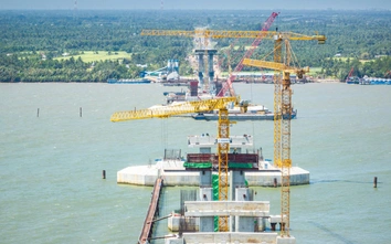 Thi công xuyên lễ dự án giao thông ở Đồng bằng sông Cửu Long