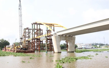 Tắc nguồn vật liệu đá, dự án đường Hồ Chí Minh qua An Giang chưa thể bứt tốc về đích