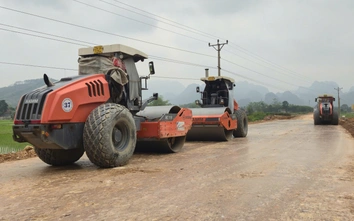 Giữ nhịp thi công giữa “bão giá” nhiên liệu ở các công trình giao thông Thái Nguyên