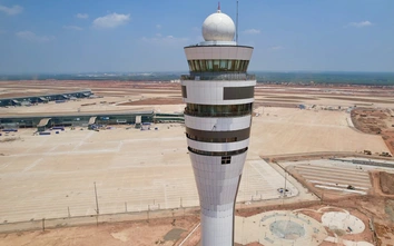 Ngắm “khối óc” cao 123m của sân bay Long Thành với diện mạo hoàn chỉnh