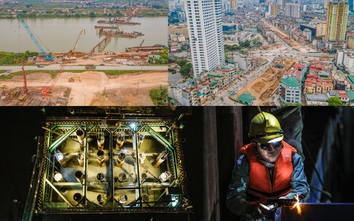 Đại công trường bên sông Hồng: Cầu mới, đường lớn vẽ lại diện mạo giao thông Hà Nội