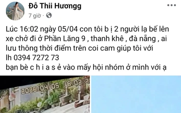 Công an Đà Nẵng bác thông tin bắt cóc trẻ em trên địa bàn