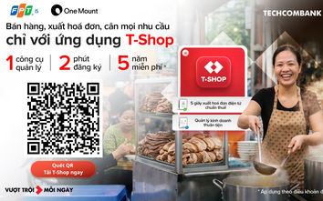Techcombank ra mắt ứng dụng giúp hộ kinh doanh quản lý bán hàng vượt trội