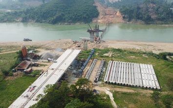 Nghệ An: Quyết tâm vượt tiến độ dự án cầu 200 tỷ bắc qua sông Lam