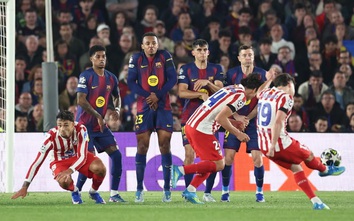 Alvarez lập siêu phẩm, Atletico Madrid hạ Barcelona tại Champions League