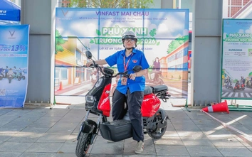 VinFast Amio: Xe máy điện "đo ni đóng giày" cho học sinh và người nội trợ