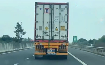 Xe đầu kéo bị tước phù hiệu vẫn hoạt động trên cao tốc TP.HCM - Khánh Hòa