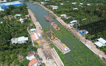 Xâm nhập mặn hạ nguồn sông Tiền, ngăn cách nào?