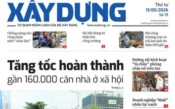 Tin mới nhất, hay nhất trên Báo Xây dựng ngày 13/5/2026