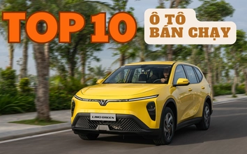 TOP 10 ô tô bán chạy nhất tháng 4/2026