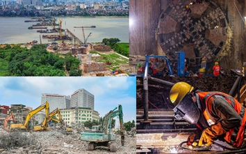 Toàn cảnh đại công trường Hà Nội những ngày bứt tốc