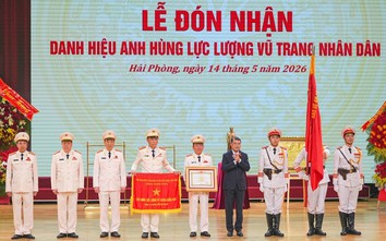 Công an TP Hải Phòng đón nhận danh hiệu Anh hùng lực lượng vũ trang nhân dân