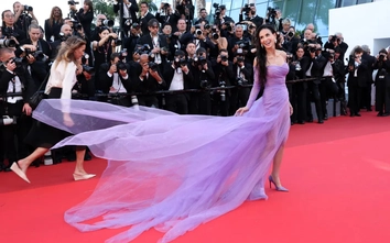 Demi Moore, Củng Lợi diện mốt xuyên thấu trên thảm đỏ Liên hoan phim Cannes