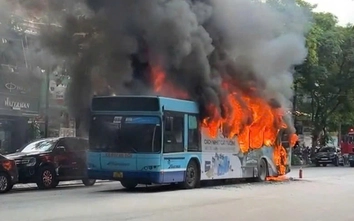 Hà Nội siết phòng cháy nổ sau vụ xe buýt bốc cháy trên phố Lý Thường Kiệt