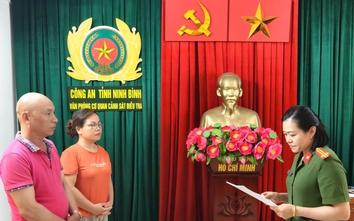 Ninh Bình: Bắt cặp vợ chồng đưa hối lộ làm sổ đỏ để bán đất trả nợ