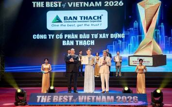 Bàn Thạch ghi dấu ấn với danh hiệu “Top 10 công ty xây dựng tốt nhất Việt Nam 2026”
