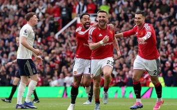 Ngoại hạng Anh: Man United thắng nghẹt thở Nottingham