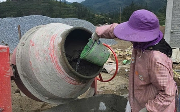 Lào Cai: Chắt chiu từng giọt nước, tăng tốc xây trường nơi biên giới