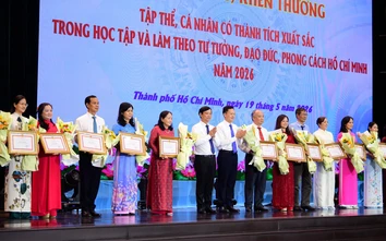 TP.HCM tuyên dương 181 tập thể, 177 cá nhân học và làm theo Bác