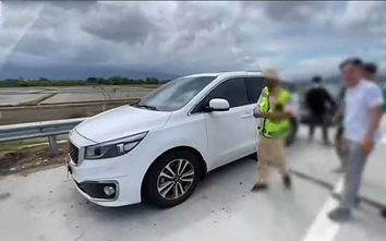 Tài xế không bằng lái, chạy quá tốc độ trên cao tốc bị phạt gần 20 triệu đồng